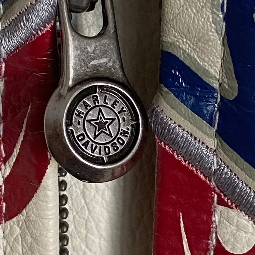 Women's Authentic Harley Davidson leather Jacket Color RAPID CITY Large NWT‌‌‌‌ - Picture 11 of 13